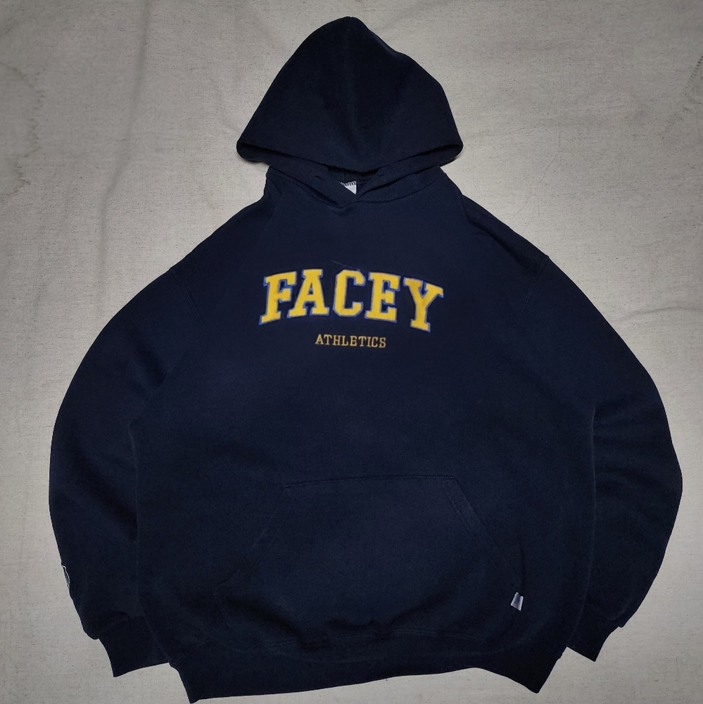 1990s Russell Athletic Mens Pullover Hoodie